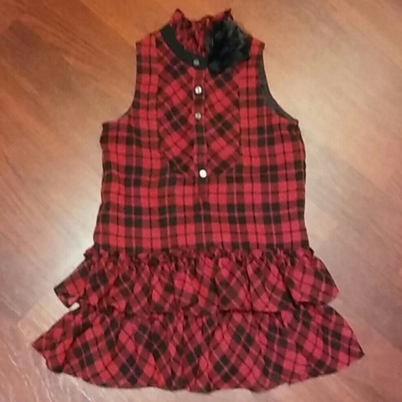 Ralph Lauren Other - Ralph Lauren Girl's Plaid Holiday Dress